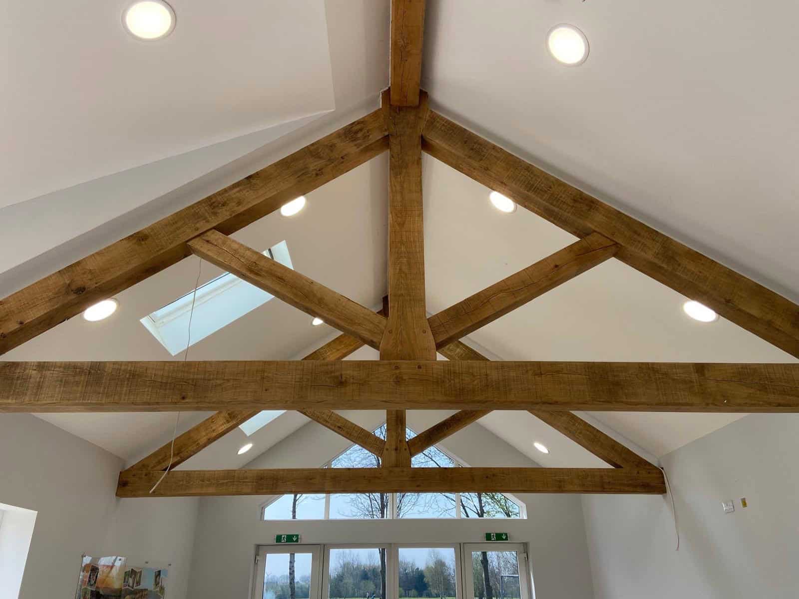 Timber Feature Frame Feature Oak for Timber Frame Homes | Turner Timber UK